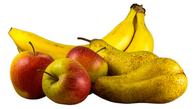 Différents fruits